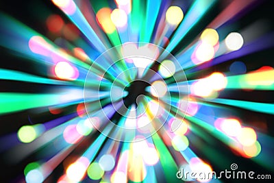 xmas lights background Stock Photo