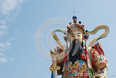 Xuan-tian-shang-di Taoist God Stock Photo