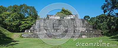 Xunantunich Mayan Ruin Stock Photo