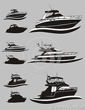 Yacht Vector Illustration