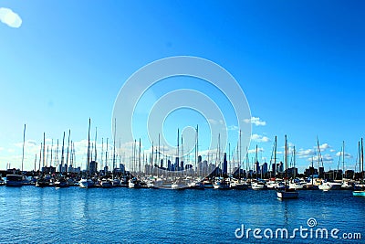 Yacht marinas. Stock Photo