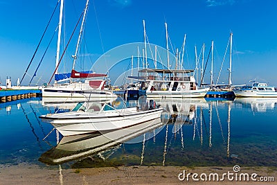Yacht marine in Cienfuegos Stock Photo