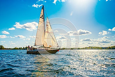 Yacht Stock Photo