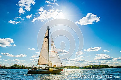 Yacht Stock Photo