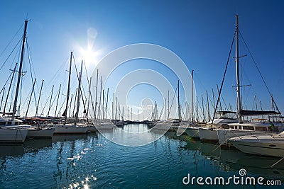 Yachting in Greece Editorial Stock Photo