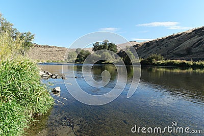 Yakima river Stock Photo
