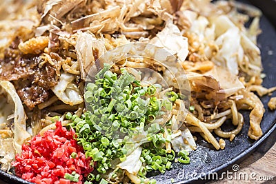 Yakisoba Japanese Noodles Stock Photo