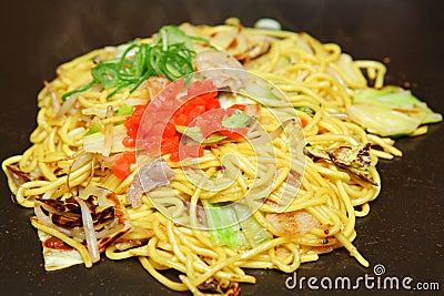 Yakisoba Stock Photo