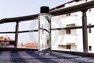 Famous Turkish Cologne With Sterilizing Agent Characteristics Editorial Stock Photo