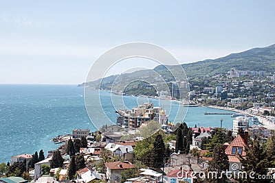 Yalta panorama Stock Photo