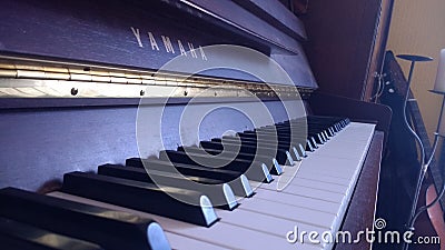 Yamaha piano Editorial Stock Photo