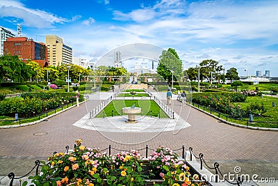 Yamashita park Editorial Stock Photo