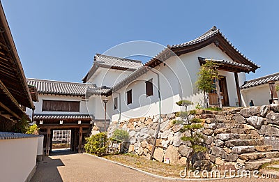 Yamazato Yagura turret of Imabari Castle, Japan Stock Photo