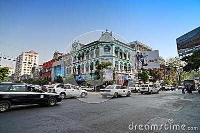 YANGON, MYANMAR Editorial Stock Photo