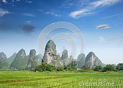 Yangshuo Guilin, China Stock Photo