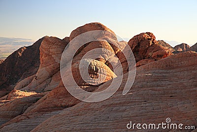 Yant Flat - Candy Cliffs Utah,USA Stock Photo