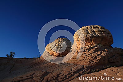 Yant Flat - Candy Cliffs Utah,USA Stock Photo