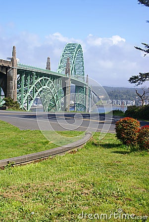 Yaquina Bay Bridge, Stock Photo