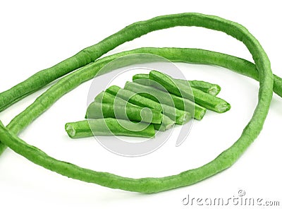 Yard long bean Stock Photo