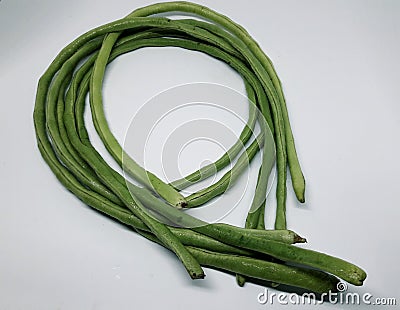 Yard long Bean.it is healthy vegetable. Stock Photo