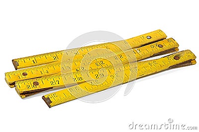 Yardstick Stock Photo