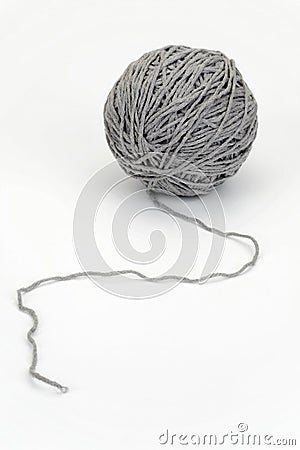 Yarn ball Stock Photo