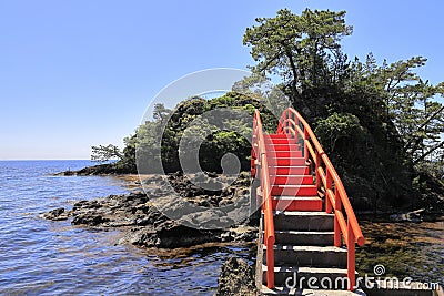 Yashima and Kyojima in Sado island Stock Photo