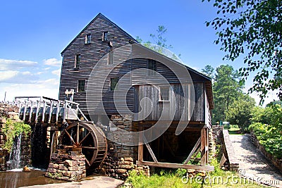 Yates grist mill Stock Photo