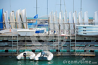 Yacht Club Editorial Stock Photo