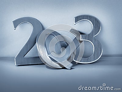 Year 2013 Stock Photo