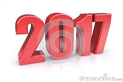 2017 year Stock Photo