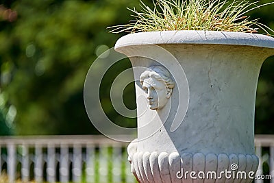 Botanical garden of SeÅ¾ana, 19th century, Slovenia Stock Photo