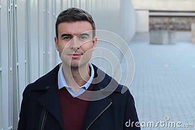 35 years old man portrait Stock Photo