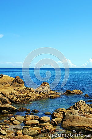 Yehliu geopark Stock Photo