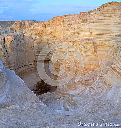 Yehuda Desert, Israel Stock Photo