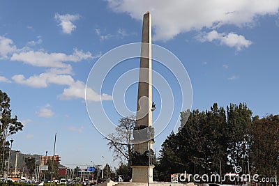 Yekatit 12 martyrs square sidist kilo, addis ababa, ethiopia, africa Editorial Stock Photo