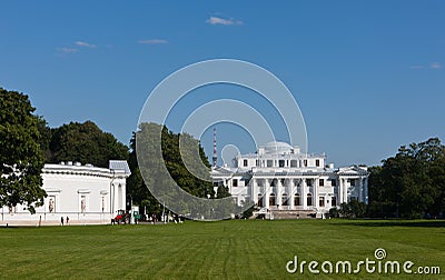 Yelagin palace Stock Photo