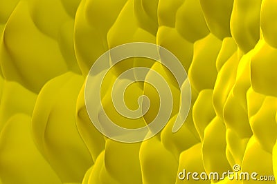 Yellow abstract background Cartoon Illustration