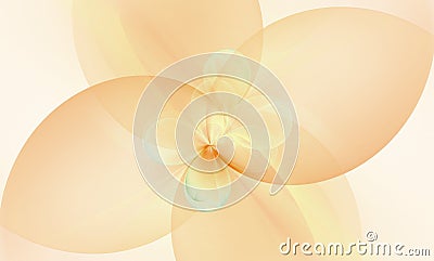 Yellow abstract floral background. Stock Photo