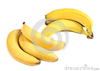 Yellow banana Stock Photo