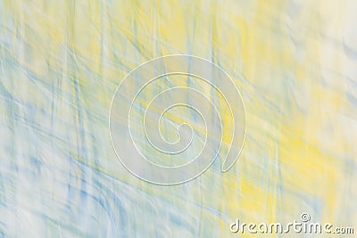 Yellow blue defocused art abstract Stock Photo