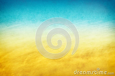 Yellow Blue Water Textures Stock Photo