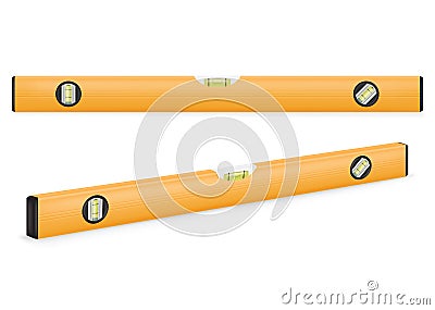 Yellow building level Vector Illustration