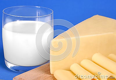 Yellow cheese Stock Photo