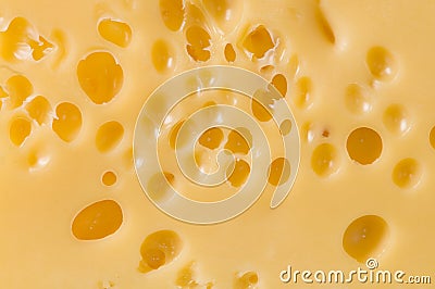 Yellow cheese background Stock Photo