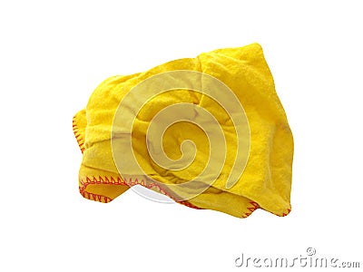 Yellow Duster Stock Photo