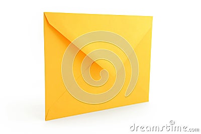 Yellow envelope Stock Photo