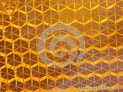 Yellow beehive background Stock Photo