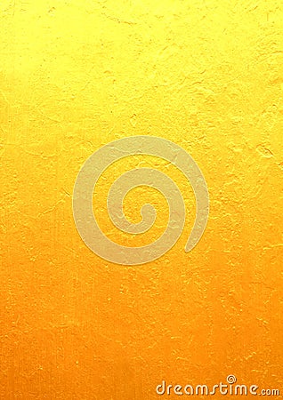 Yellow gold background texture Stock Photo