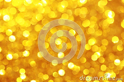 Yellow, gold sparkle background Stock Photo